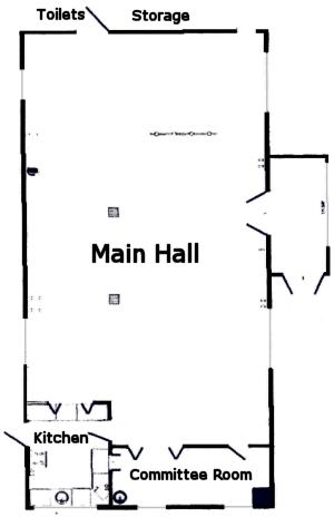 Village Hall Plan
