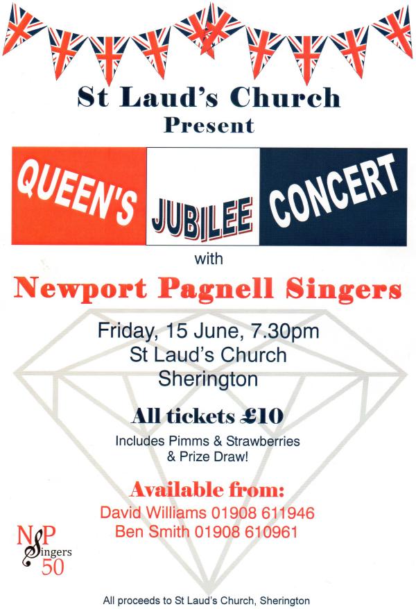 Queen's Jubilee Concert - 15th June 2012 - in aid of St Laud's Church