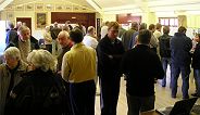 Some of the many attendees at the Parish Council Open Day