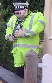 Scarecrow in the High St 2005 - Thanks to Fiona Price for this photo