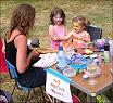 Face painting at the 2003 Fete