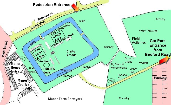 Fete site map