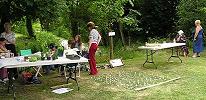 Stalls at the 2003 Fete