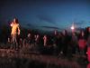 Diamond Jubilee Beacon - Sherington - 4 June 2012