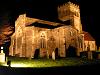 St Laud's Church - floodlit at Christmas 2003