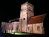 St Laud's Church - floodlit at Christmas 2003