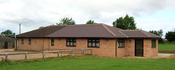 Pavilion exterior with new porch