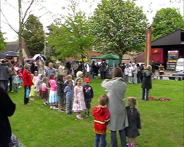 Dancing around the Maypole - 4 May 2009