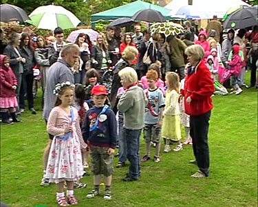 Dancing around the Maypole - 4 May 2009