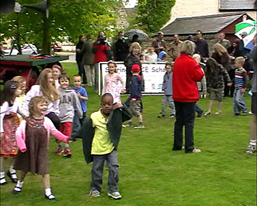 Dancing around the Maypole - 4 May 2009