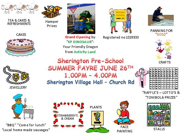 Pre-school Summer Fair Flyer 2010