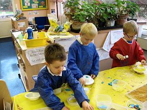A busy workshop