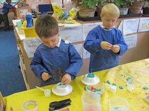 A busy workshop